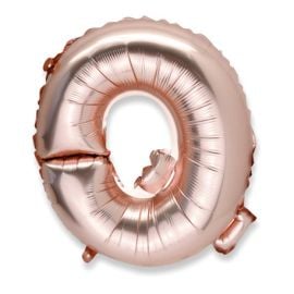 Ballon Mylar Lettre Q Rose 36cm