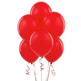 Ballon gonflable Rouge 30 cm x 50 pièces