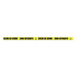 Bande de Délimitation Scène de Crime