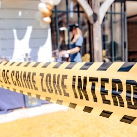 Bande de Police Scene de crime