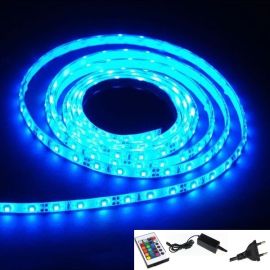 Bande Ruban LED Lumineux flexible plat 150 LED Bleu