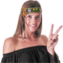 Bandeau Hippie Peace and Love 