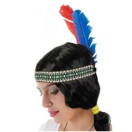 bandeau - indien - 2 plumes