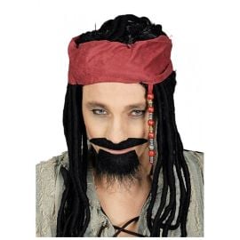 barbe - de pirate - noir