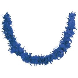 Boa plumes - bleu foncé - adulte