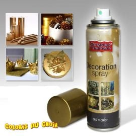Bombe de peinture Or 150 Ml