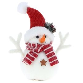 Bonhomme de neige avec echarpe 