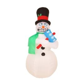 Bonhomme de neige gonflable grelotant 180cm