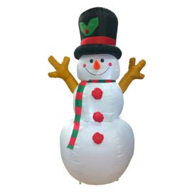 Bonhomme de neige gonflable lumineux original 160cm