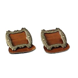 boucles de chaussures - brun - antique metal