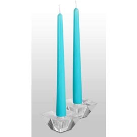 Bougie chandelier mariage Turquoise