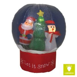 Boule de Neige Gonflable Lumineuse