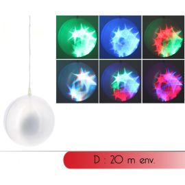 Boule de noel lumineuse pas cher avec effet flash