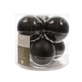 Boule de Noel Noire en verre