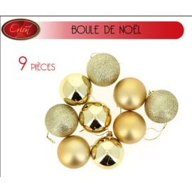 Boule de Noel Or 6 cm