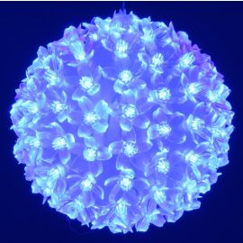 Boule lumineuse exterieur Bleu 100 LED 