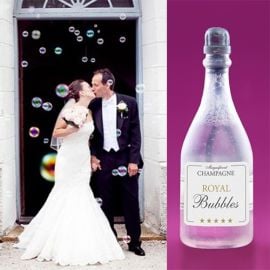 Bulle Mariage Flacons, 70Pcs Bulles de Savon Mariage Tube Bubble avec  Poignée, Mini Bulles de Savon pour Mariage Fançailles Anniversaire  (Bouteille