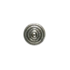 Bouton à coudre Argent 11mm x 6 pièces