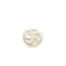 Bouton à coudre fantaisie Blanc 11mm x 7 pièces