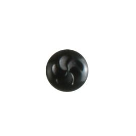 Bouton à coudre fantaisie Noir 11mm x 7 pièces