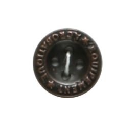 Bouton à coudre Noir 18mm x 4 pièces