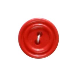 Bouton à coudre Rouge 18mm x 4 pièces