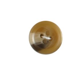 Bouton couture marron 15mm x 6