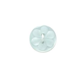 Bouton fantaisie Bleu ciel 11mm x 7 pièces