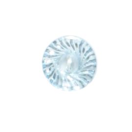 Bouton fantaisie Bleu ciel 14mm x 6 pièces