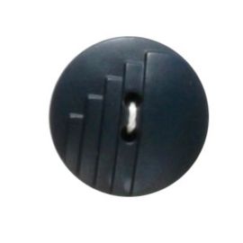 Bouton fantaisie Noir 23mm x 2