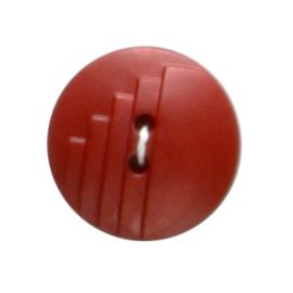 Bouton fantaisie Rouge 23mm x 2 pièces