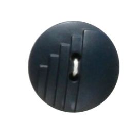 Bouton pas cher Noir 23mm x 2 pièces