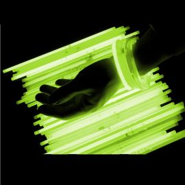 Bracelet lumineux fluo Vert anis