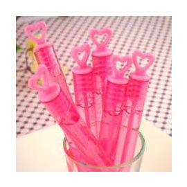 Tube de bulles à savons coeur Fuchsia
