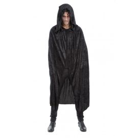 déguisement cape pas cher velours noir 182 cm