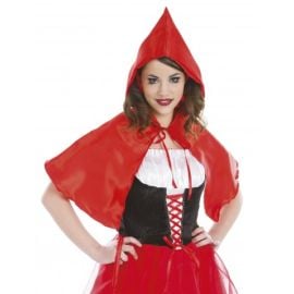 Cape chaperon rouge 75 cm pas cher