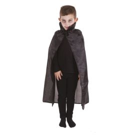Cape avec col - noir - 90 cm