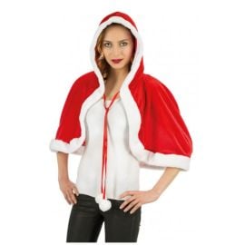 cape - avec capuche - miss santa