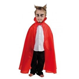 cape - taffetas - rouge - 85 cm 
