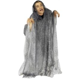cape - toile araignée - doublée 150 cm