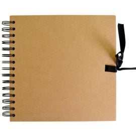 Carnet scrapbooking Kraft 30x30cm