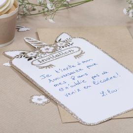 Cartes D'Invitation Licorne