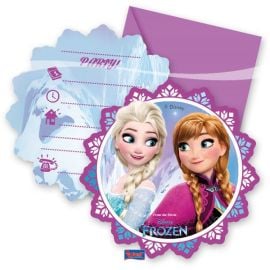 Cartes D'Invitation Reine des neiges