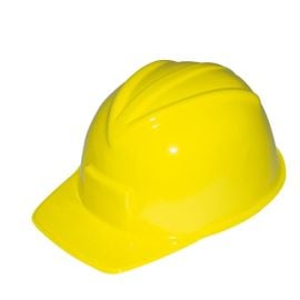 Casque de chantier - jaune - adulte