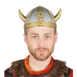 Casque de viking face - adulte