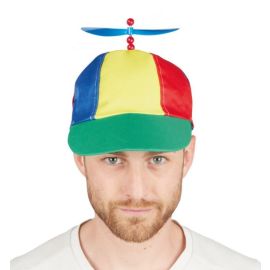 Casquette à hélice - multicolore face - adulte