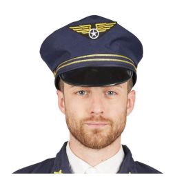 Casquette pilote de l'air face - adulte