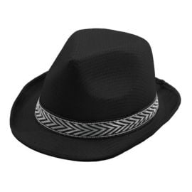 Chapeau Borsalino Polyester Noir