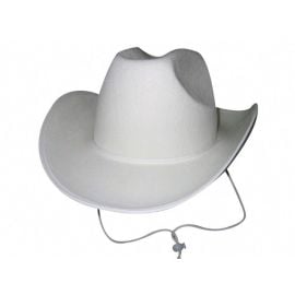 chapeau cowboy blanc