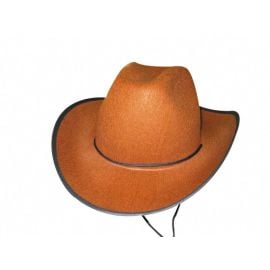 Chapeau cowboy marron